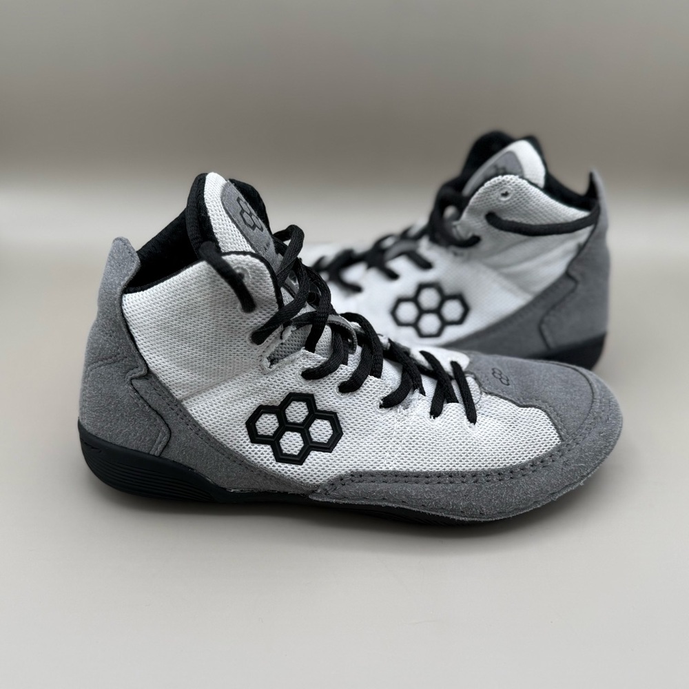 RUDIS COURAGE ADULT WRESTLING SHOES - WHITE/MIDNIGHT